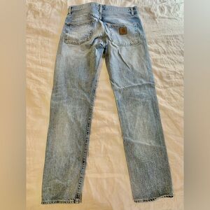 Men’s Carhartt WIP blue jeans, excellent condition